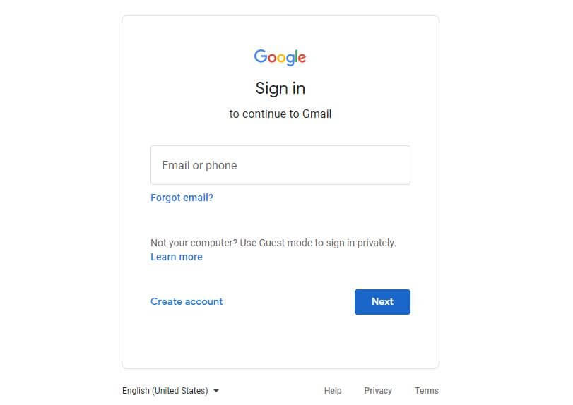 Gmail Email Login South Africa