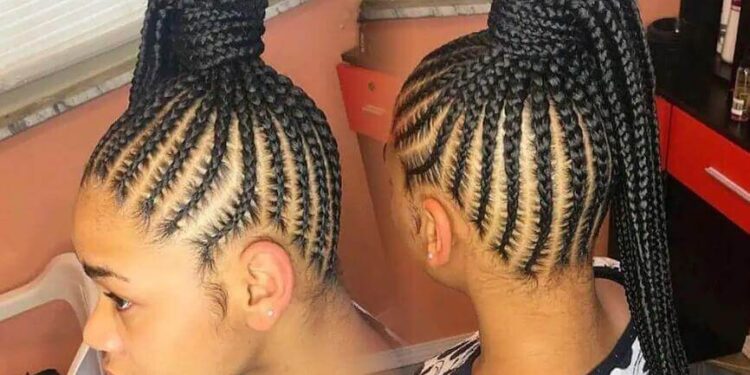 Top Straight Up Hairstyle in South Africa