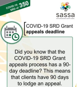 How Do I Appeal A SASSA R350 Grant Declined