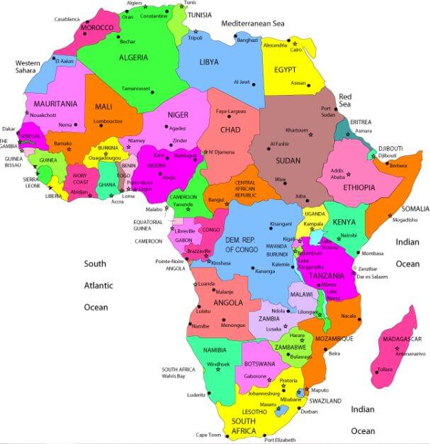 How Many Countries in Africa