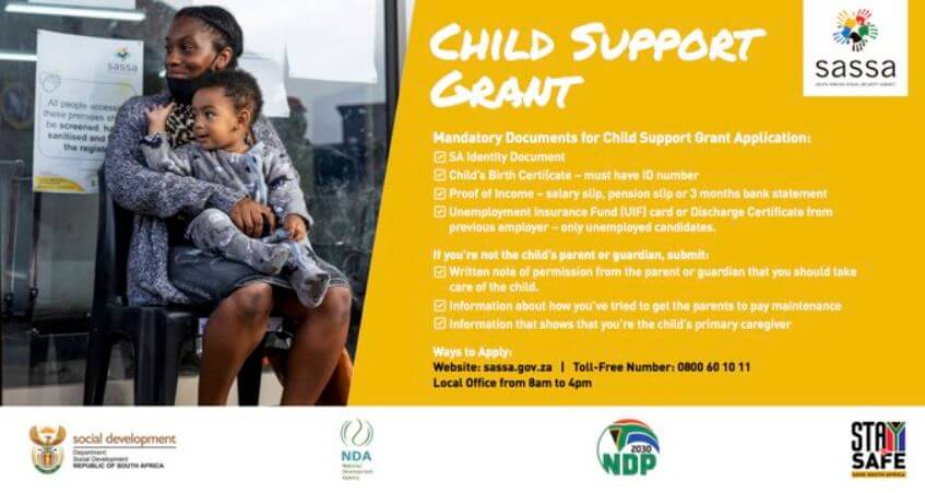 How Much Is Sassa Child Grant 2022 South Africa