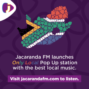 Jacaranda FM Only Local Pop-Up Station