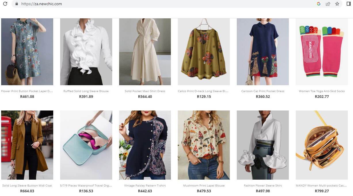 Newchic South Africa, How to Shop From Newchic in South Africa