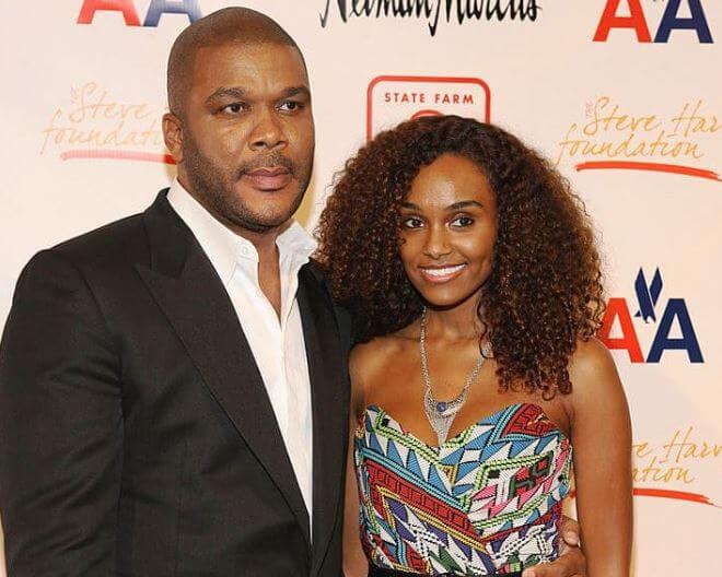 Aman Tyler Perry's parents Tyler Perry and model Gelila Bekele