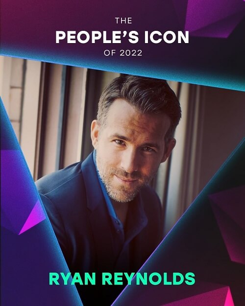 Ryan Reynolds - People's Icon award winner