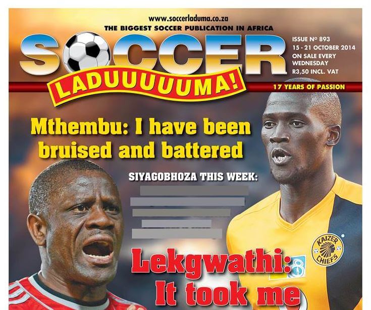 Soccer Laduma newspaper today