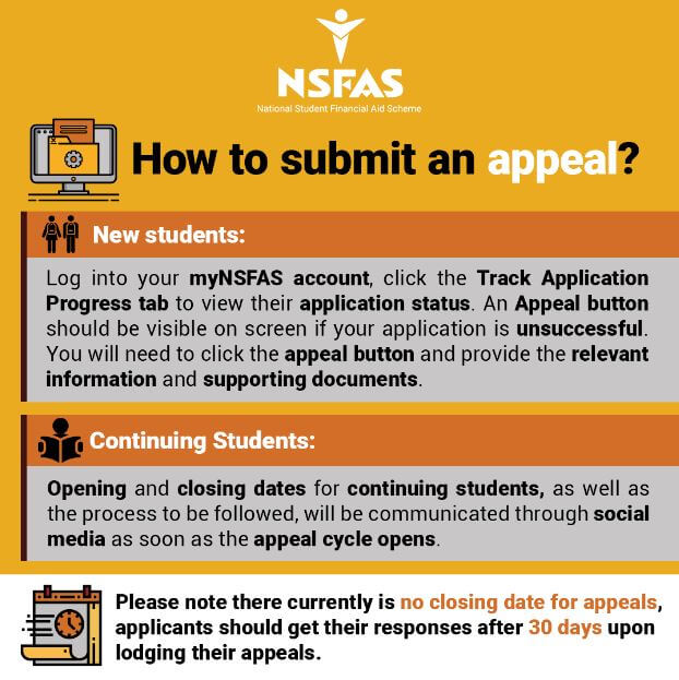 How to Submit An Appeal To NSFAS