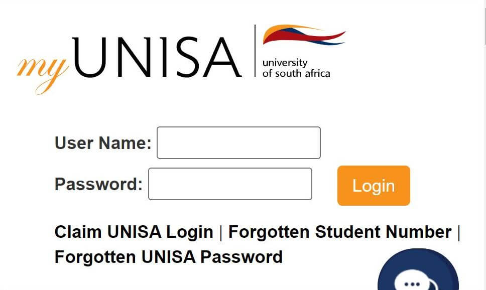 MyUNISA Login Username and Password