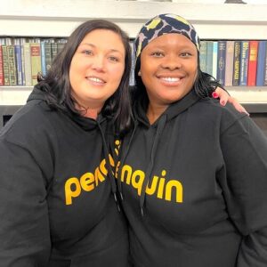 Penquin’s HR Director Annemie Burger and HR Coordinator Fundi Twala
