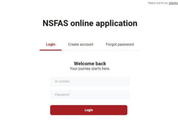 NSFAS Login Process