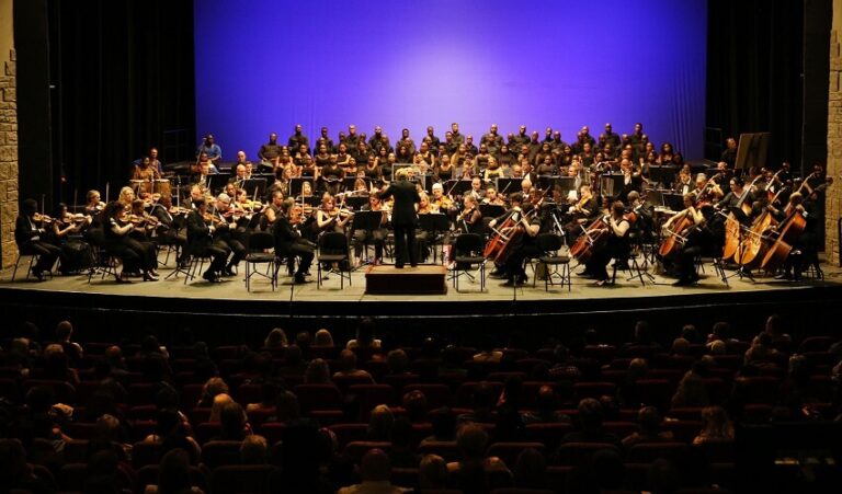 The Mzansi Philharmonic performing in Durban during their National Tour in December 2022