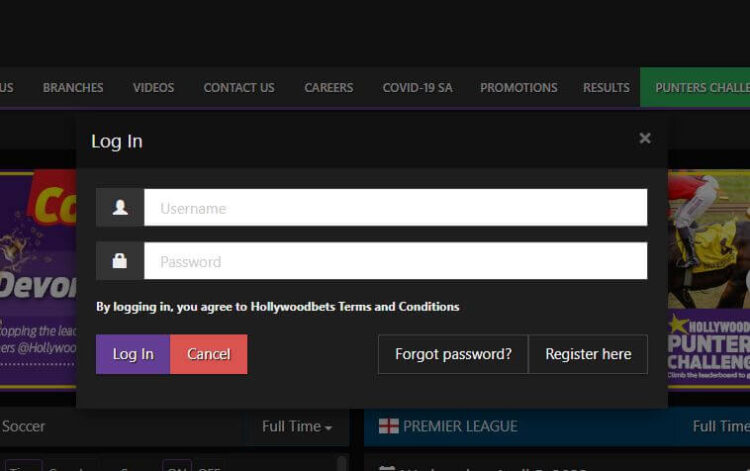 Hollywoodbets Login My Account Login In South Africa