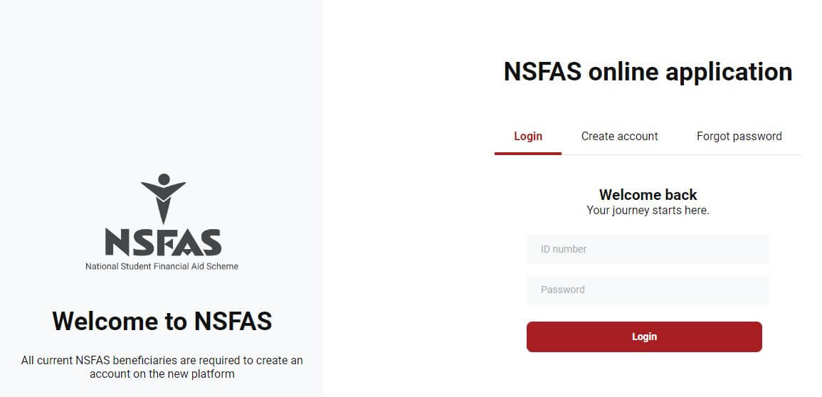 How To Login My NSFAS Status