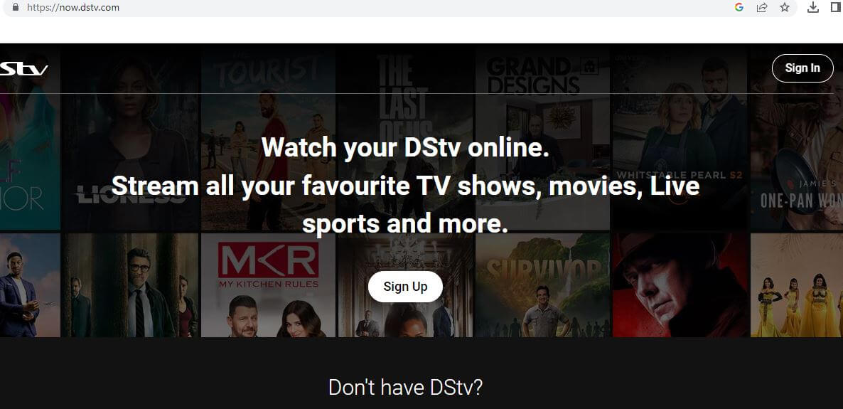 Now DStv Com TV Quick Guide In South Africa