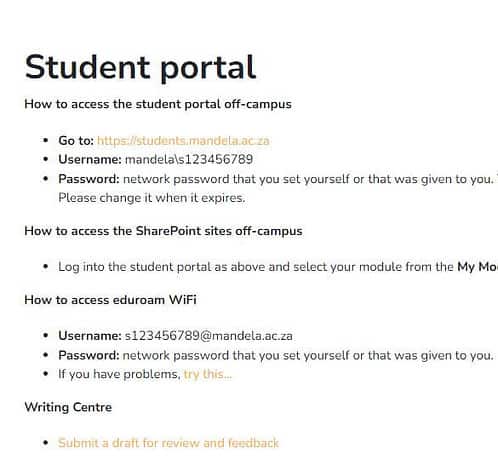 NMU Student Portal Login, How To Access NMU Student Portal