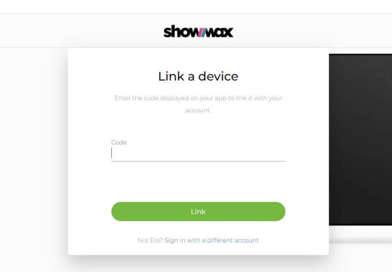 showmax.com/link sign in
