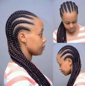 Straight Back Hairstyles