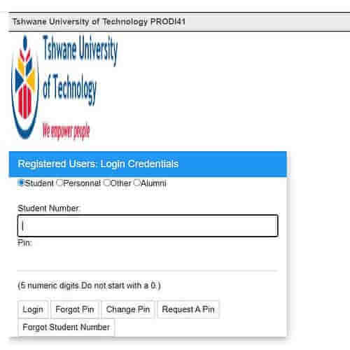 TUT ITS Student iEnabler Student Portal