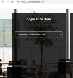 VUT Vutela Blackboard Student Portal
