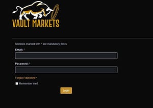 Vault Markets Login South Africa