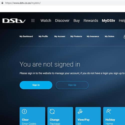 What Is DStv Self Service