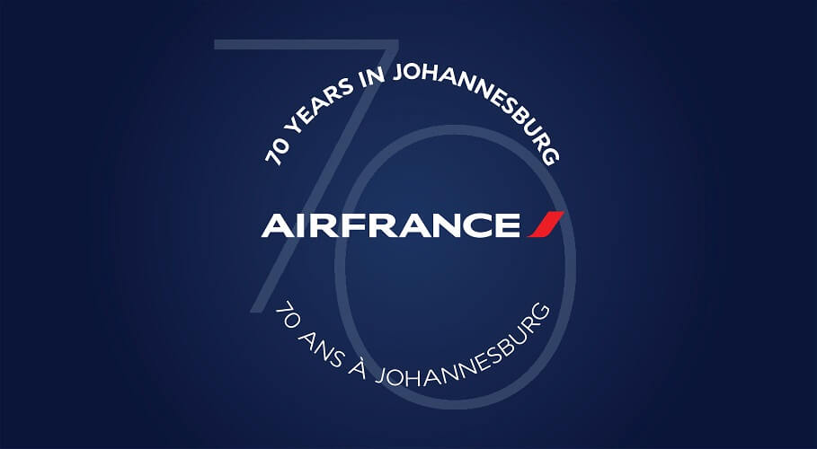 Air France Celebrates 70 Years Of Direct Flights Between Paris and Johannesburg