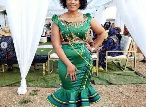 Best South African Shweshwe Traditional Dresses