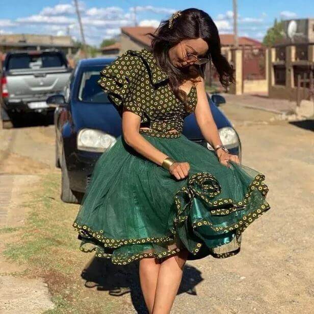 Shweshwe Traditional Dresses South Africa