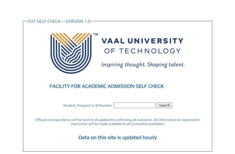 VUT Self Check Login
