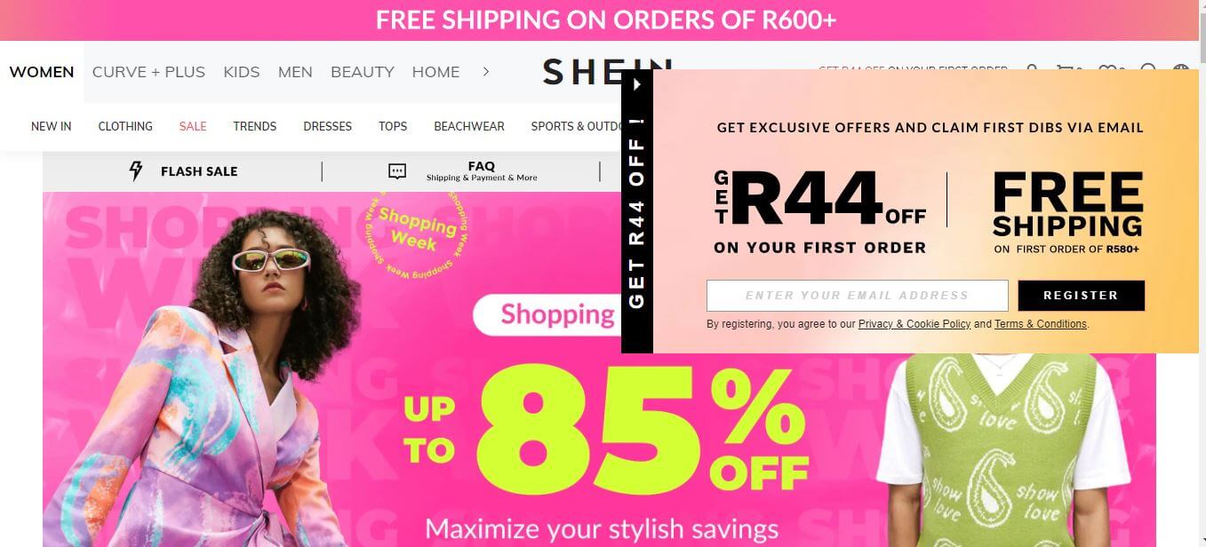 How To Order On Shein South Africa