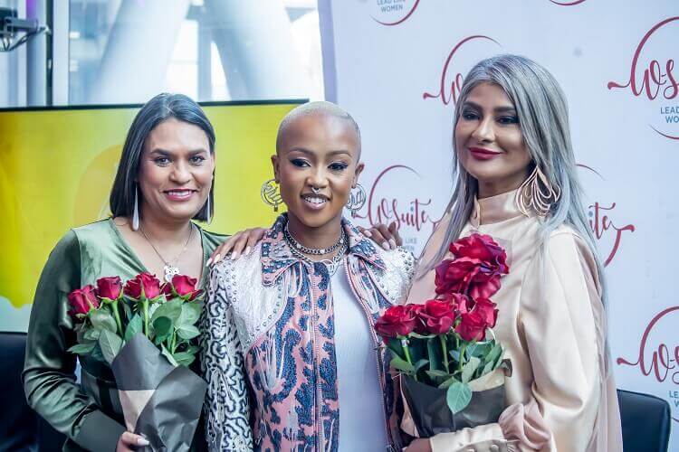 Left to Right, Lynn Forbes, Nomuzi Mabena & Katie Mohamed