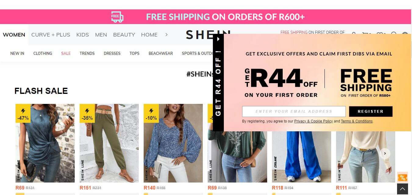 Shein Wholesale South Africa