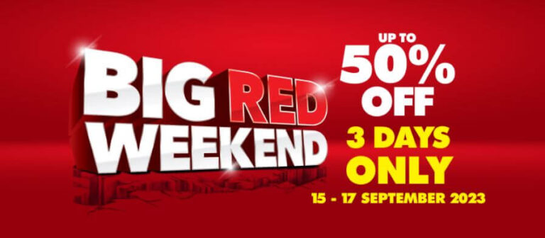 Shoprite Big Red Weekend, 15-17 September 2023