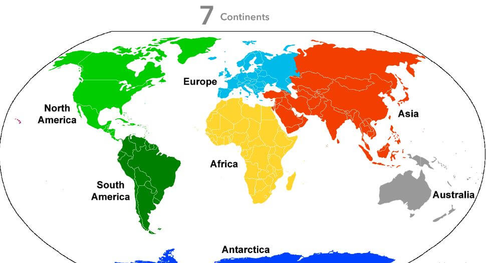 How Many Continents In The World
