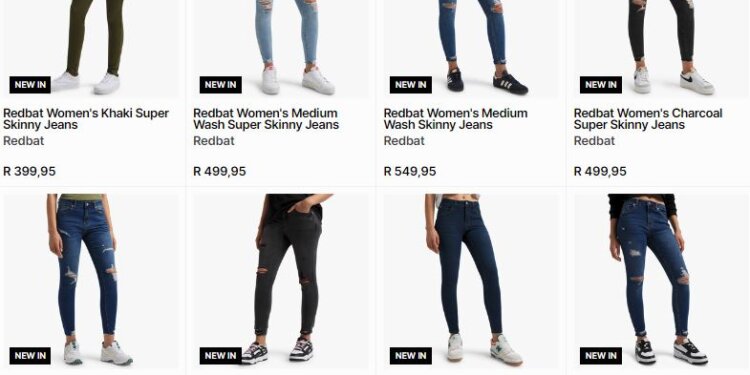 Redbat Jeans For Ladies In South Africa
