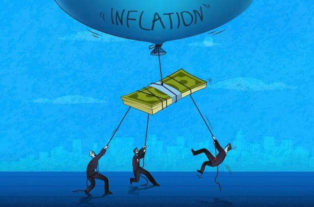 An illustration inflation and USD