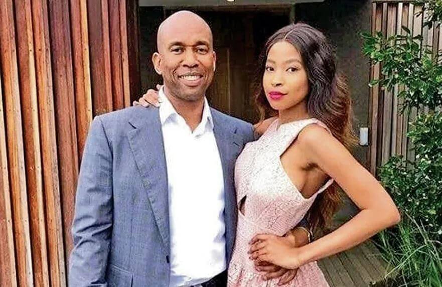 Moses Tembe and his late daughter Anele