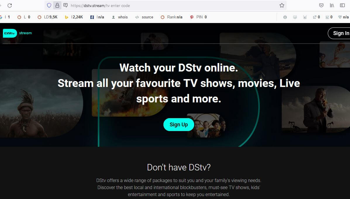 DStv Stream TV Login Activate