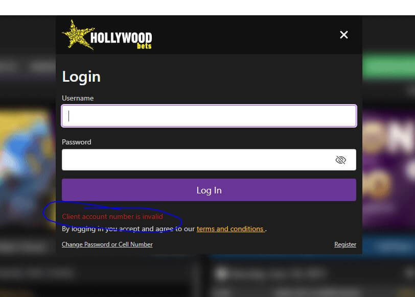 Hollywoodbets Login Problems In South Africa
