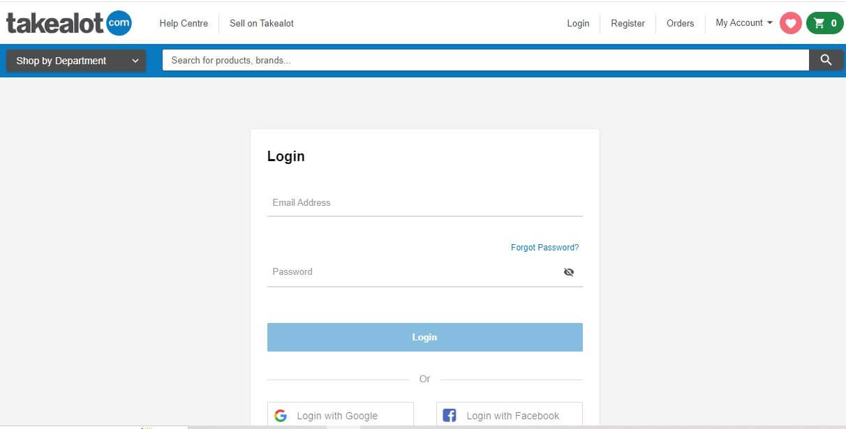 How To Fix Takealot Login Problem In South Africa