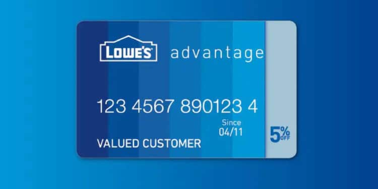 Lowes Credit Card Login
