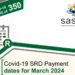 March 2024 SASSA Grant Payment Dates