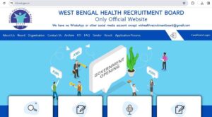 WBHRB - West Bengal Health Recruitment Board
