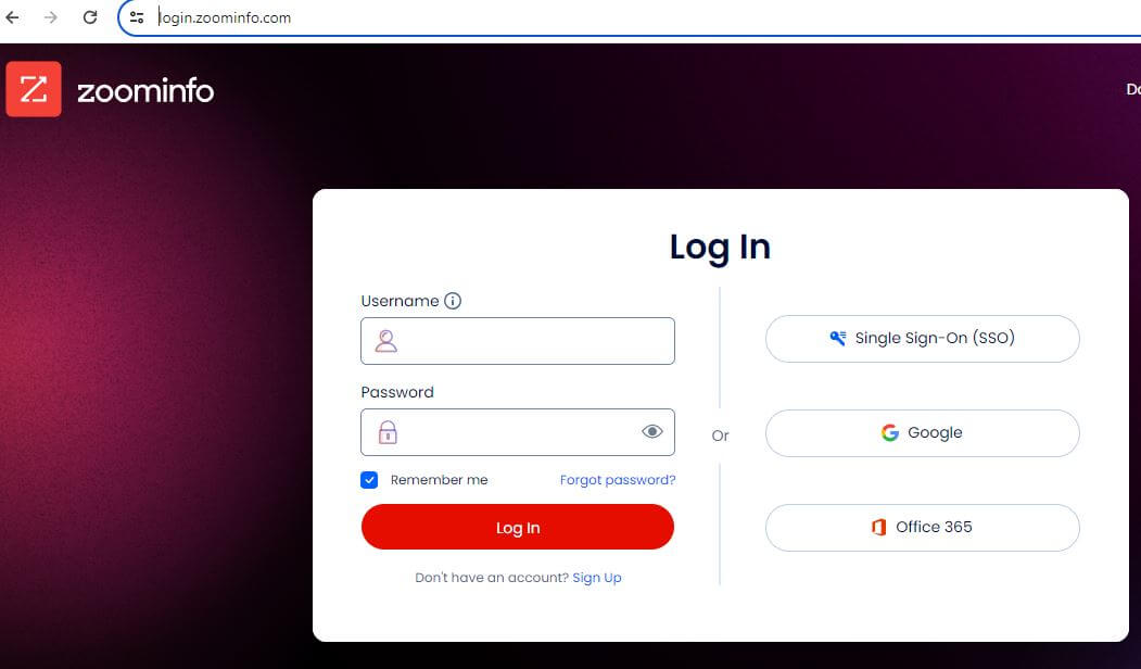 ZoomInfo login Learn How To Login To ZoomInfo