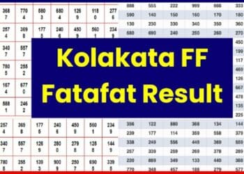 Kolkata FF Fatafat Result Today