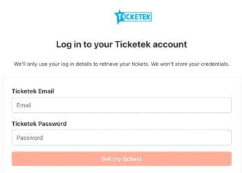Ticketek Login