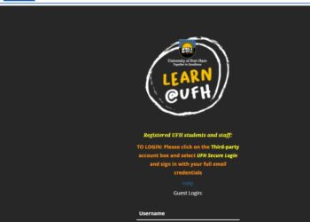 UFH Blackboard Login