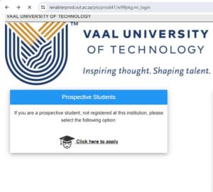 Vaal University Of Technology Online Application