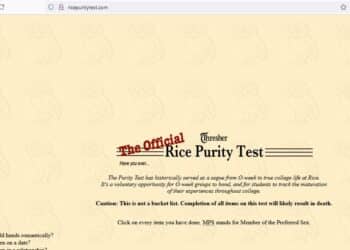 Rice Purity Test
