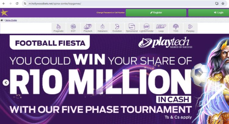 Hollywood Login Spina Zonke